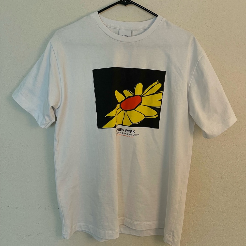 Zara Men Graphic T-Shirt - Size M